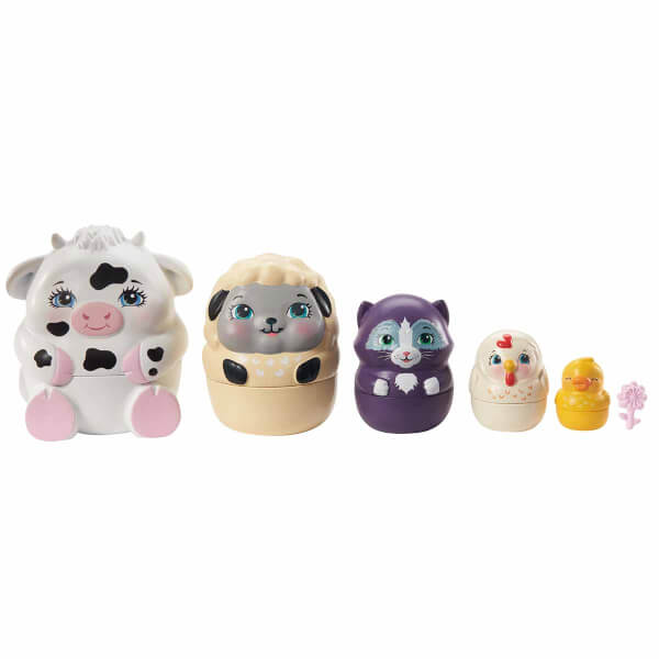 Enchantimals Secret Besties Bebek ve Ev Oyun Seti GTM46