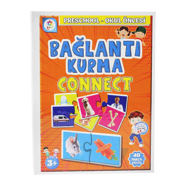 Bağlantı Kurma Okul Öncesi Oyun Seti 40 Parça