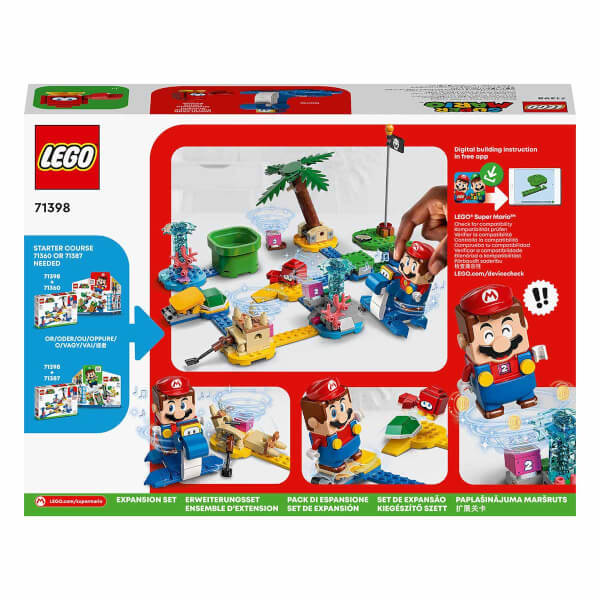 LEGO Super Mario Dorrie'nin Plajı Ek Macera Seti 71398