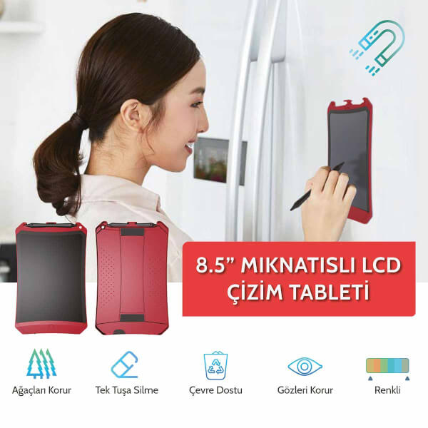 Xiaomi Wicue 8,5'' Kırmızı Dijital Çizim Tableti