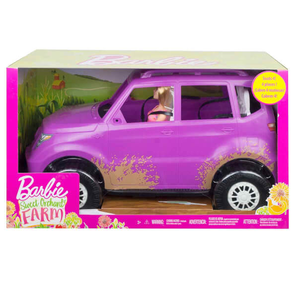 Barbie Bebek Ve SUV Aracı GHT18