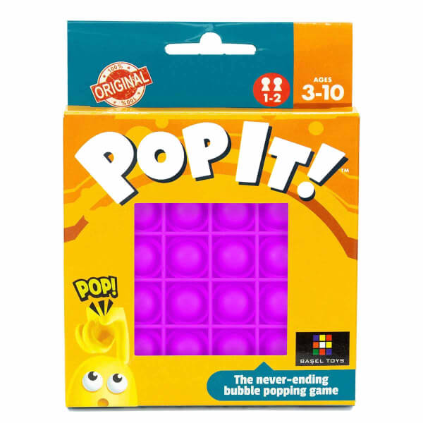 Push Pop Bubble Pop It Duyusal Oyuncak Özel Pop Stres Kare Mor 2149
