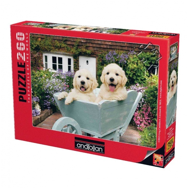 260 Parça Puzzle : Bahçıvan Köpekler
