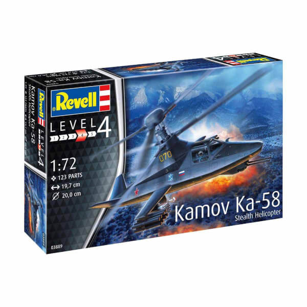 Revell 1:72 Kamov Ka-58 Helikopter 03889