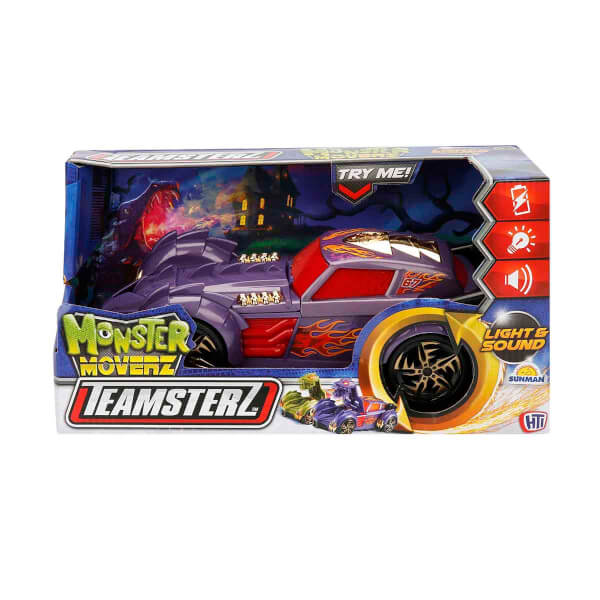 Teamsterz Monster Movers Sesli ve Işıklı Dönüşebilen Araba 27 cm.