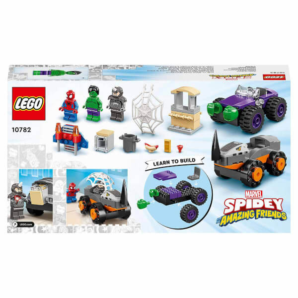 LEGO Marvel Spidey ve İnanılmaz Arkadaşları Hulk, Gergedan Kamyona Karşı 10782
