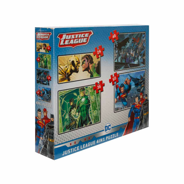 48 + 36 + 24 + 60 Parça Puzzle: DC Justice League
