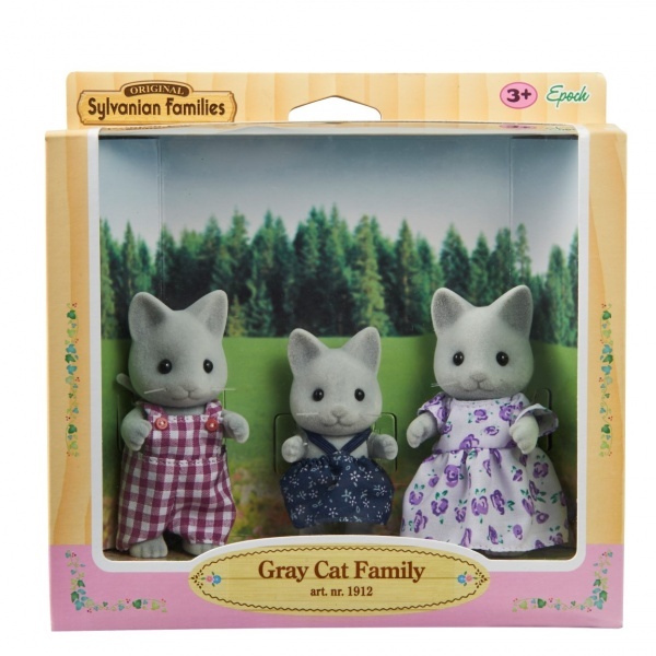 Sylvanian Families 3'lü Kedi Ailesi