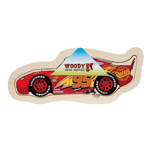 Cars Ahşap Puzzle
