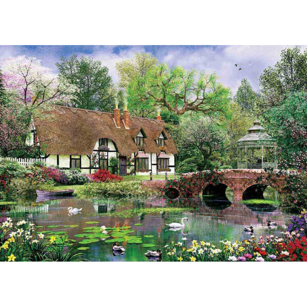1000 Parça Puzzle : Nilüfer Çiçekleri