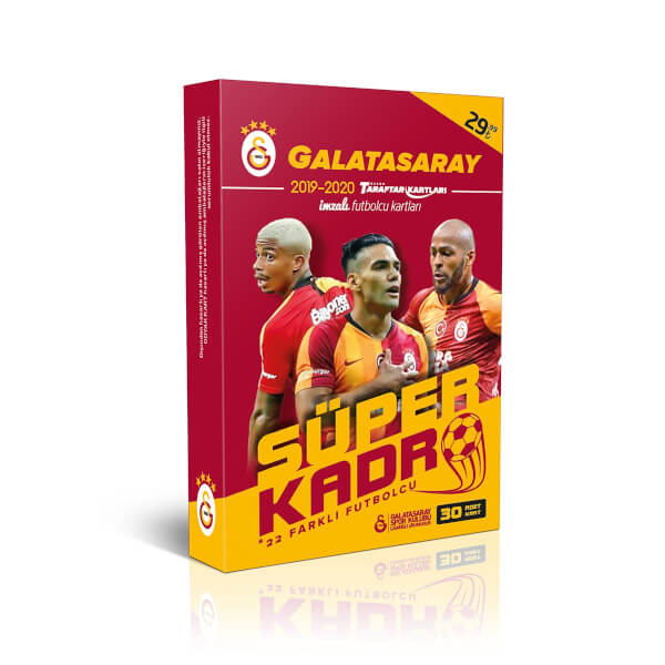 Galatasaray 2019-2020 Süper Kadro İmzalı Taraftar Kartları 