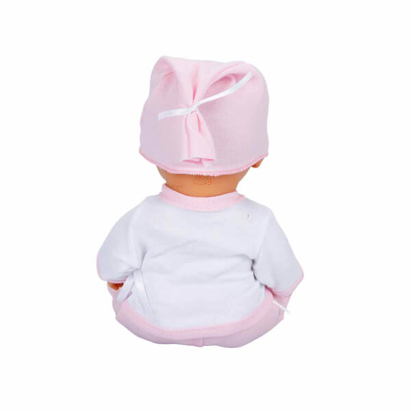 Bebelou Tuvalet Zamanı Sesli Bebek Seti 35 cm.