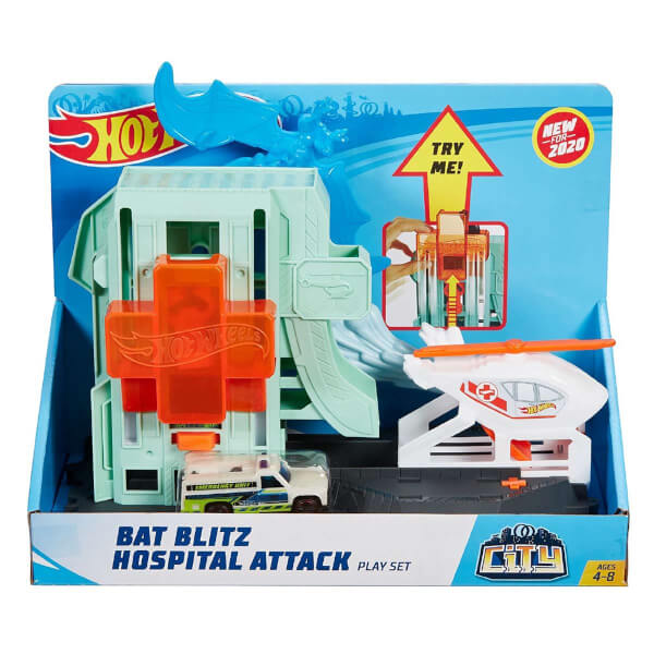 Hot Wheels Şehirde Yaratık Macerası Oyun Seti Serisi FNB05
