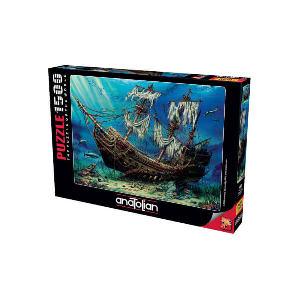1500 Parça Puzzle : Batık Gemi