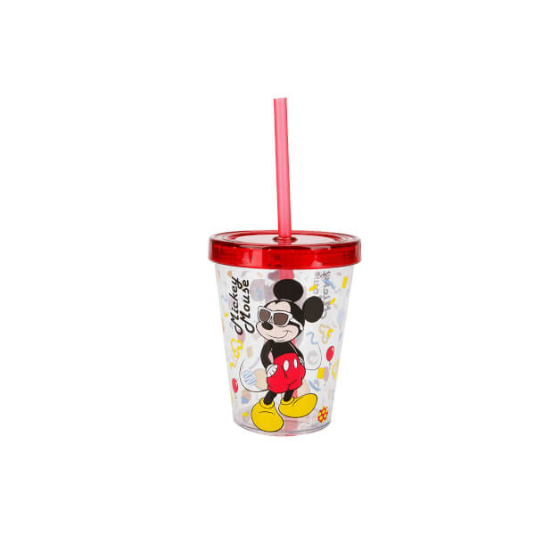 Mickey Mouse Pipetli Bardak 450 ml.