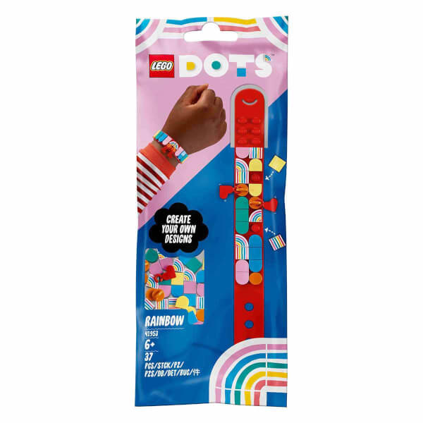 LEGO DOTS Charm'lı Gökkuşağı Bileklik 41953