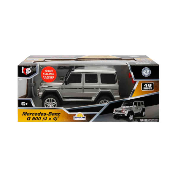 1:26 Uzaktan Kumandalı Mercedes - Benz G500 Işıklı Araba