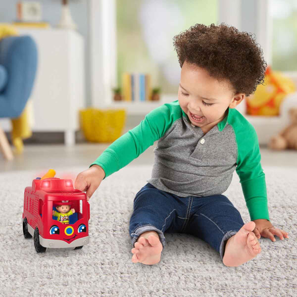 Fisher Price Little People Yardımsever İtfaiye Arabası HDJ24