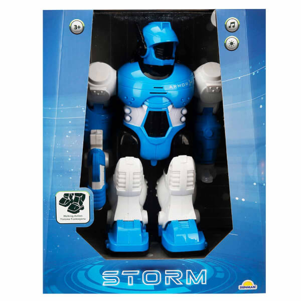 Storm Brave Sesli ve Işıklı Robot 25 cm.