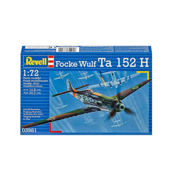 Revell 1:72 Focke Wulf Ta Uçak 3981