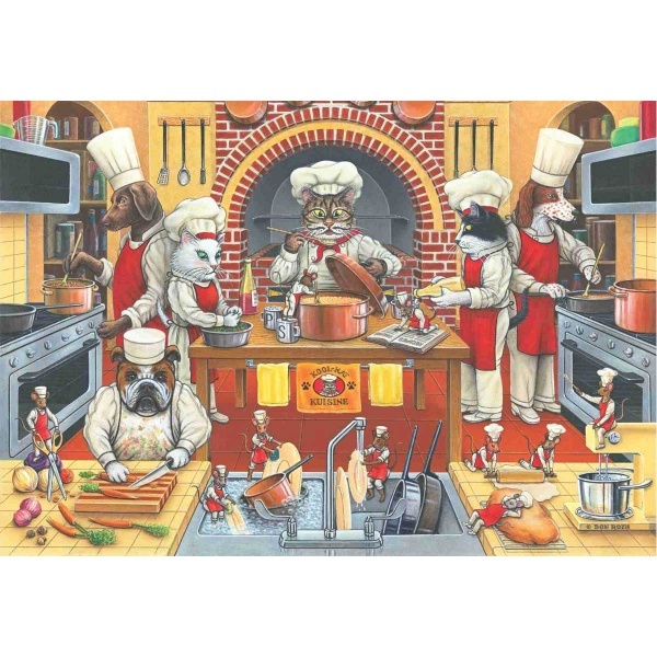 500 Parça Puzzle : Şef Kool Kat