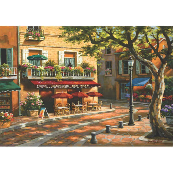 500 Parça Puzzle : Sanat Kahvesi
