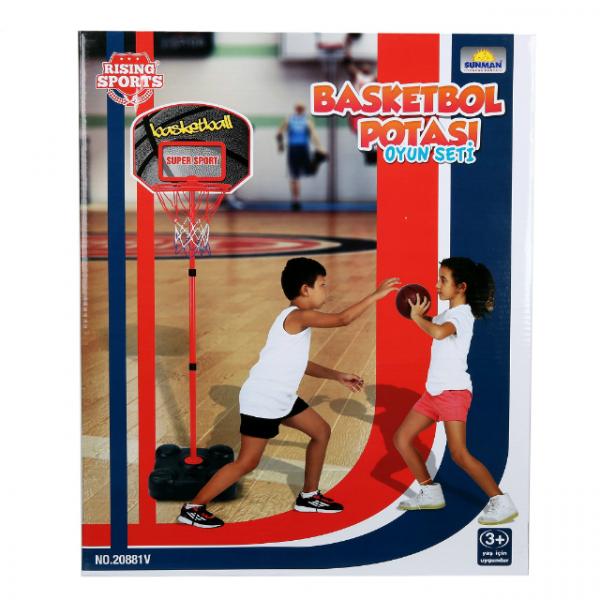 Ayaklı Basketbol Potası 109-141 cm.