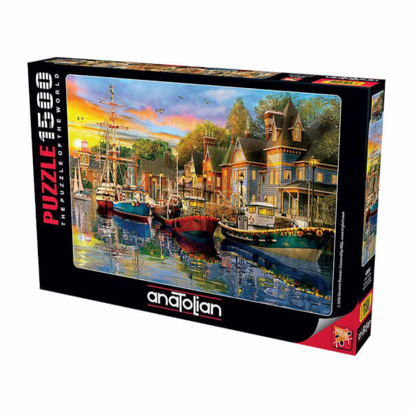 1500 Parça Puzzle : Liman Işıkları