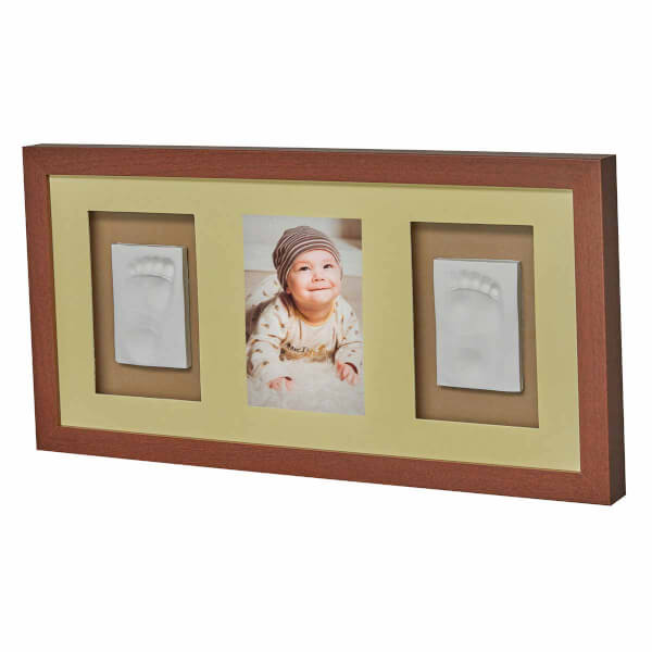 Baby Memory Prints Ceviz 3'lü Duvar Çerçevesi