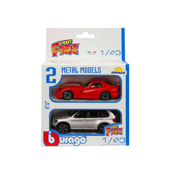 1:43 Street Fire 2'li Set